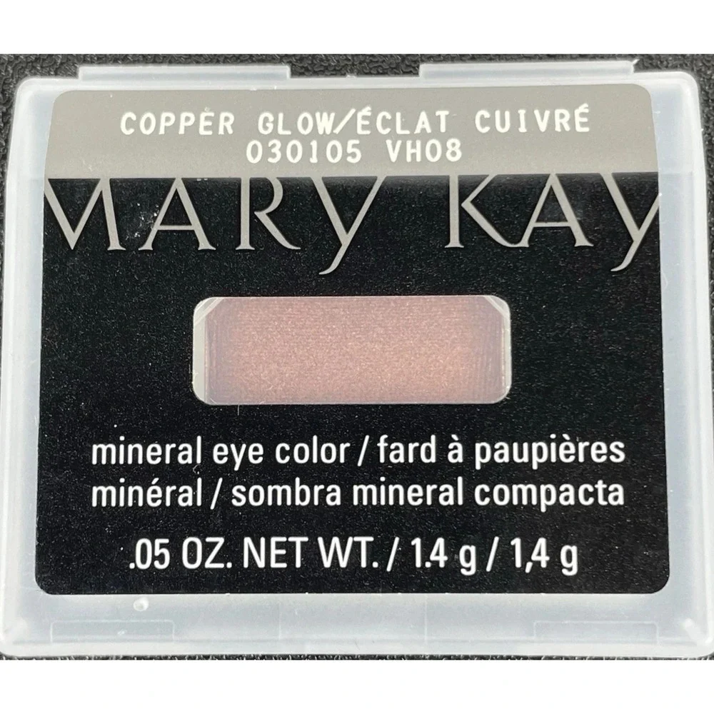 Mary Kay Mineral Eye Color Copper Glow 030105 Discontinued Makeup Face NEW .05